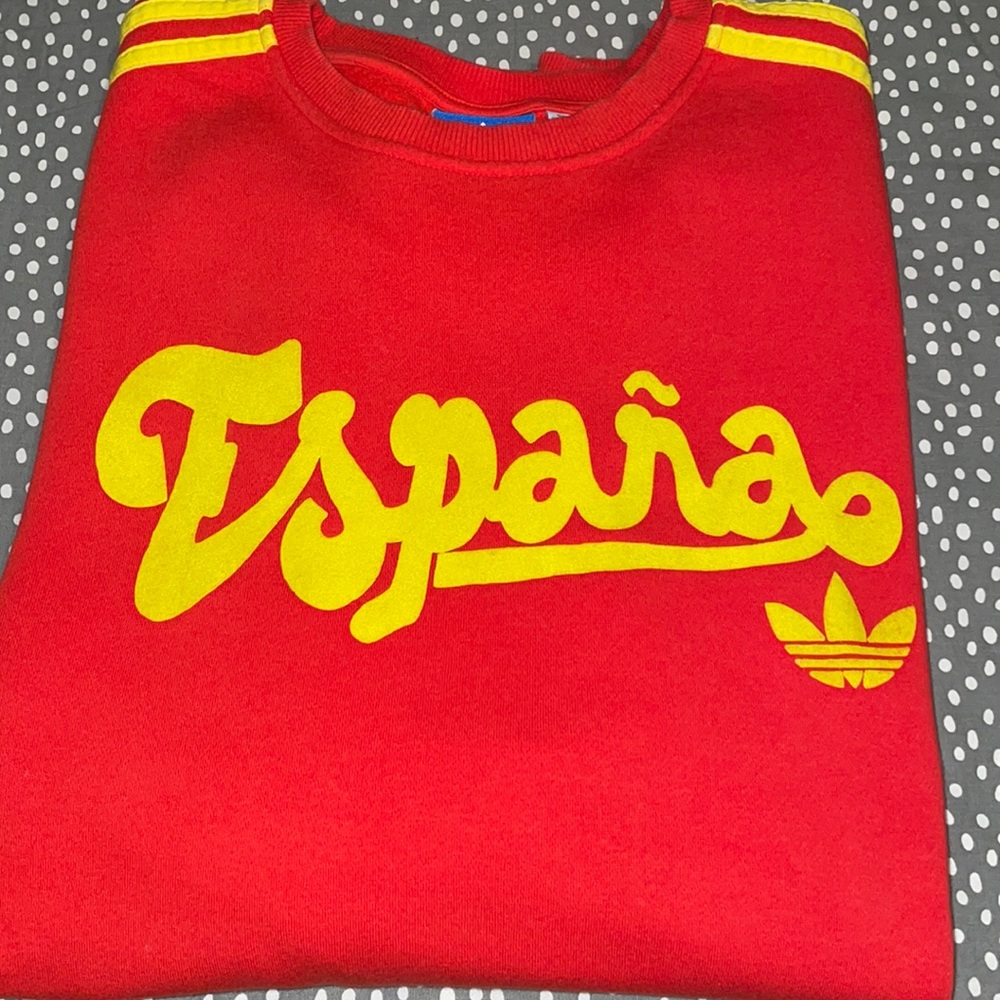 Adidas XL “España” Crewneck Sweatshirt